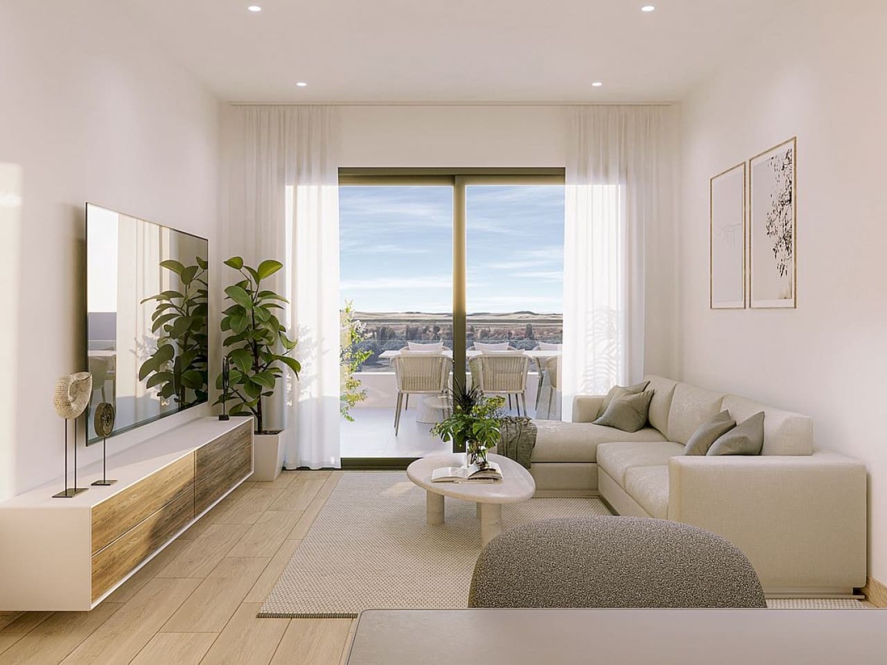 2 soverom Penthouse til salgs i Torrevieja med svømmebasseng garasje - € 385 000 (Ref: 10009297)
