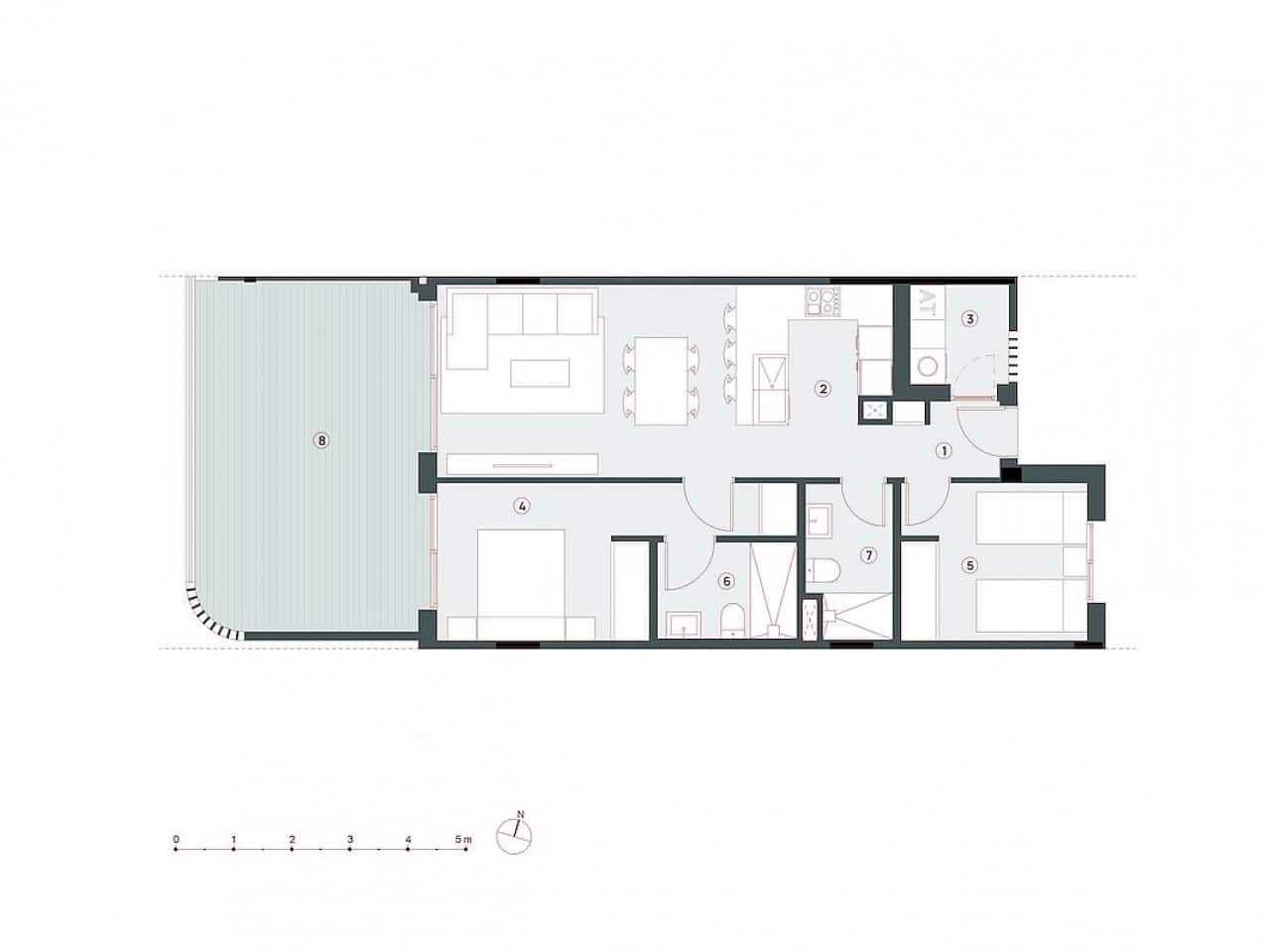 2 soverom Penthouse til salgs i Torrevieja med svømmebasseng garasje - € 385 000 (Ref: 10009297)