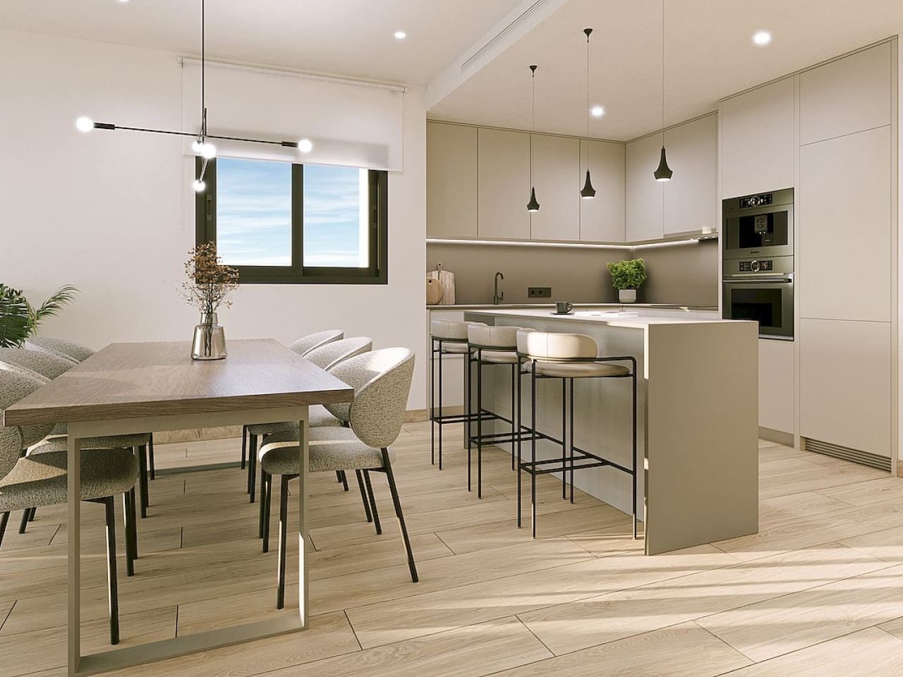 2 soverom Penthouse til salgs i Torrevieja med svømmebasseng garasje - € 385 000 (Ref: 10009297)