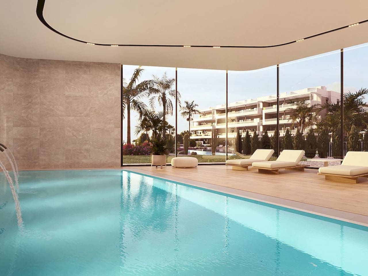 2 soverom Penthouse til salgs i Torrevieja med svømmebasseng garasje - € 385 000 (Ref: 10009297)