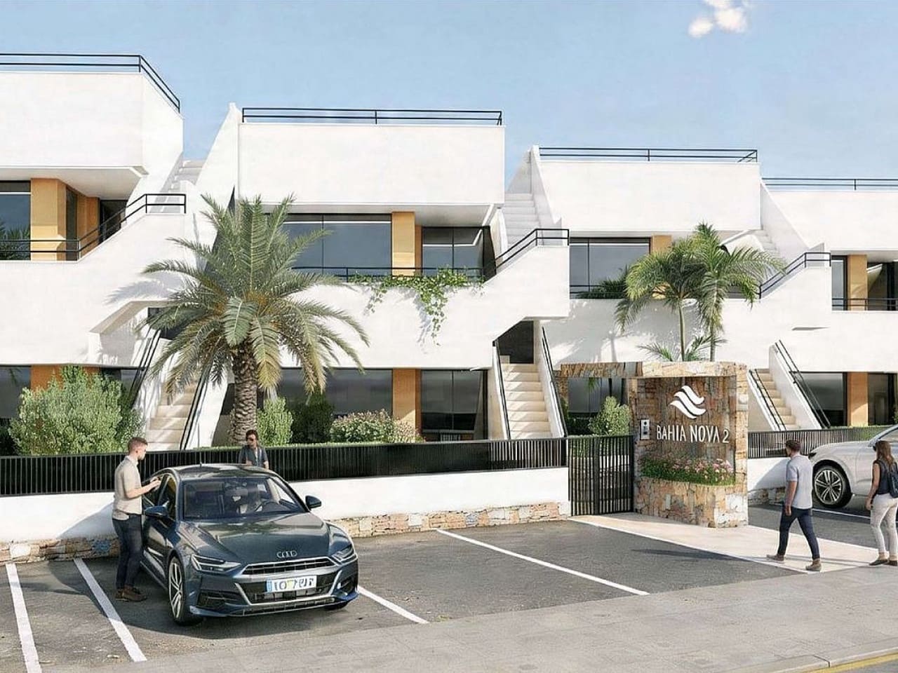 3 makuuhuone Rivitalo myytävänä paikassa Pilar de la Horadada mukana uima-altaan 
autotalli - 345 000 € (Ref: 10009298)