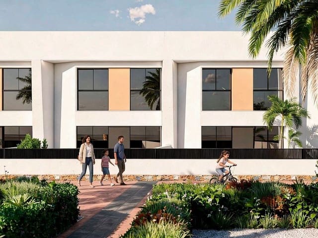 3 soveværelse Rækkehus til salg i Pilar de la Horadada med swimmingpool garage - € 345.000 (Ref: 10009298)