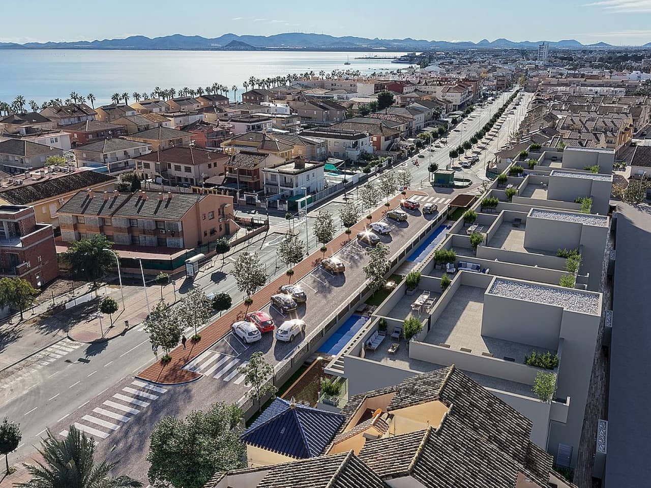 3 soveværelse Lejlighed til salg i Los Narejos med swimmingpool garage - € 359.000 (Ref: 10011661)