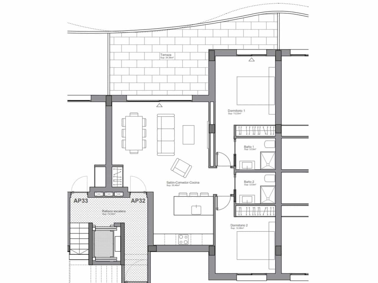 3 soveværelse Byhus til salg i El Raso med swimmingpool - € 464.900 (Ref: 10015817)