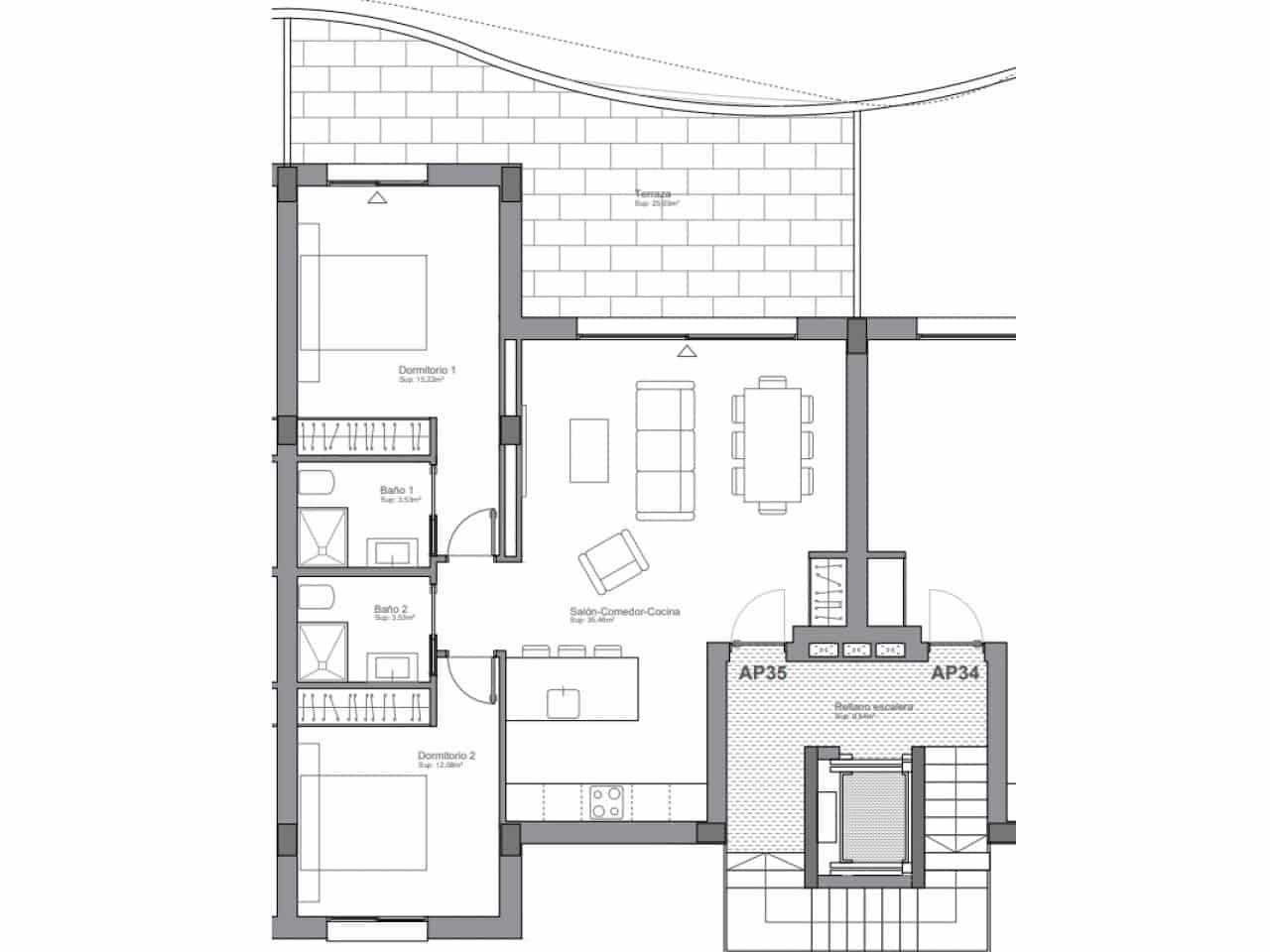 3 soveværelse Byhus til salg i El Raso med swimmingpool - € 464.900 (Ref: 10015817)