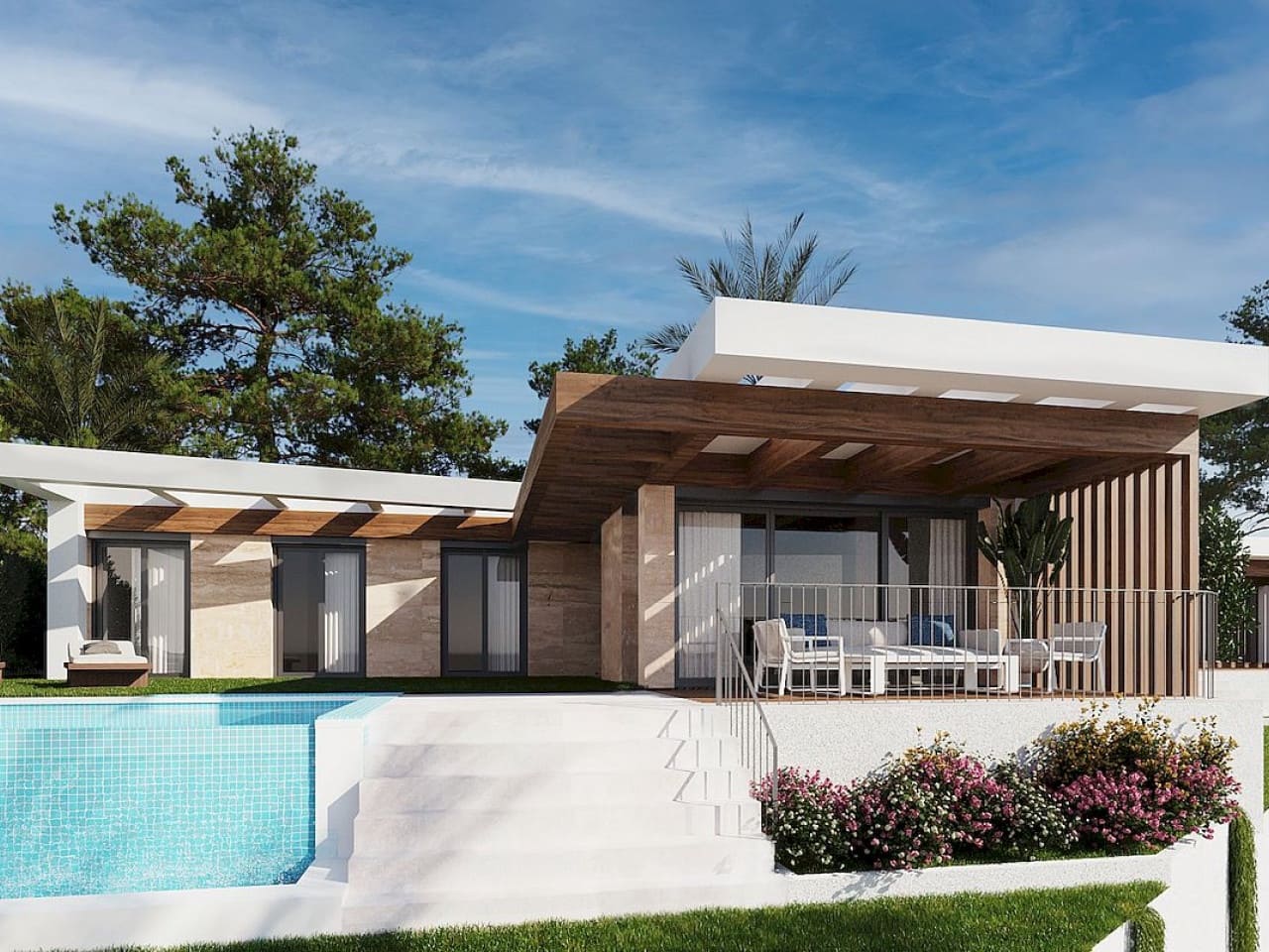 2 bedroom Villa for sale in Polop with pool - € 498,700 (Ref: 10021172)
