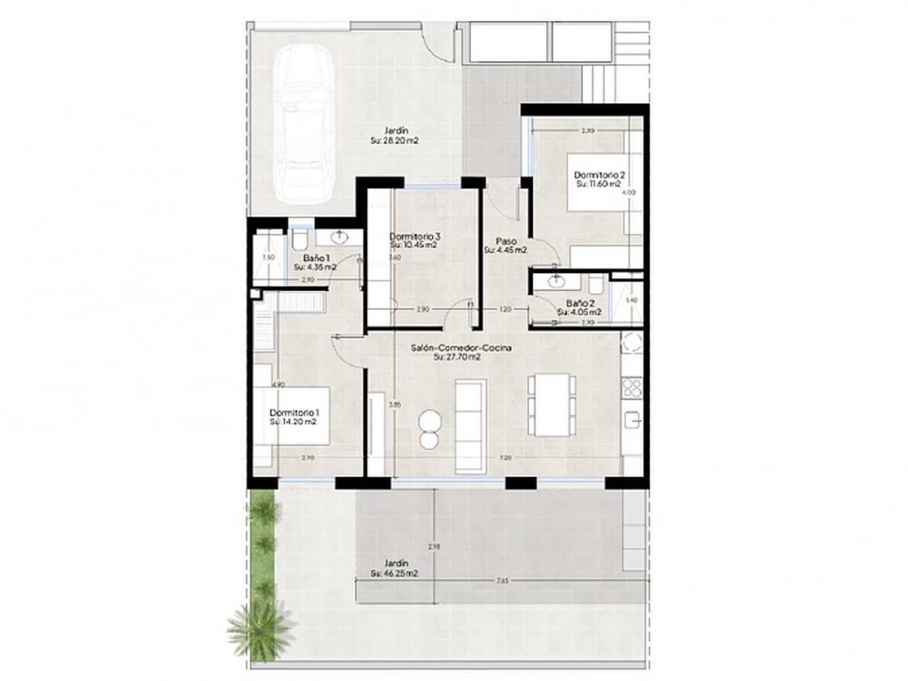 3 sypialnia Dom szeregowy na sprzedaż w Condado de Alhama z basenem - 369 900 € (Ref: 10024391)