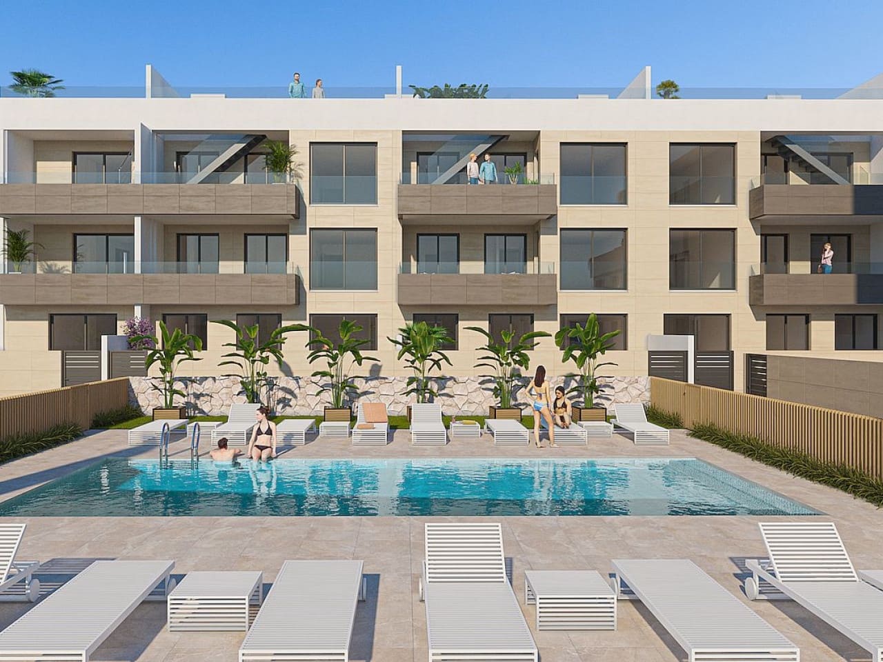 3 chambre Appartement à vendre à Aguilas avec piscine garage - 288 000 € (Ref: 10032382)