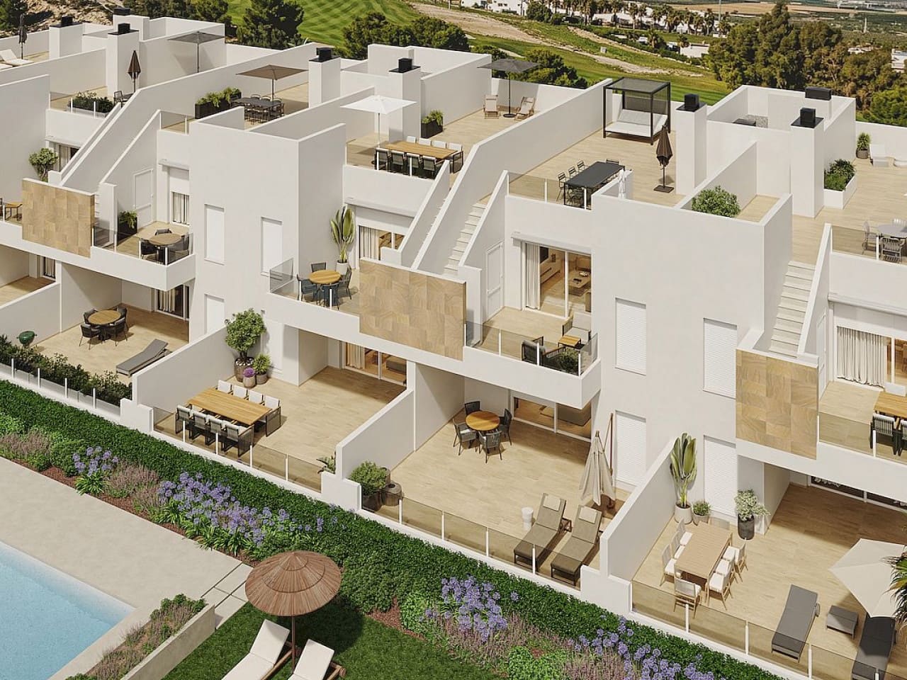 3 quarto Moradia em Banda para venda em Algorfa com piscina garagem - 365 000 € (Ref: 10075630)