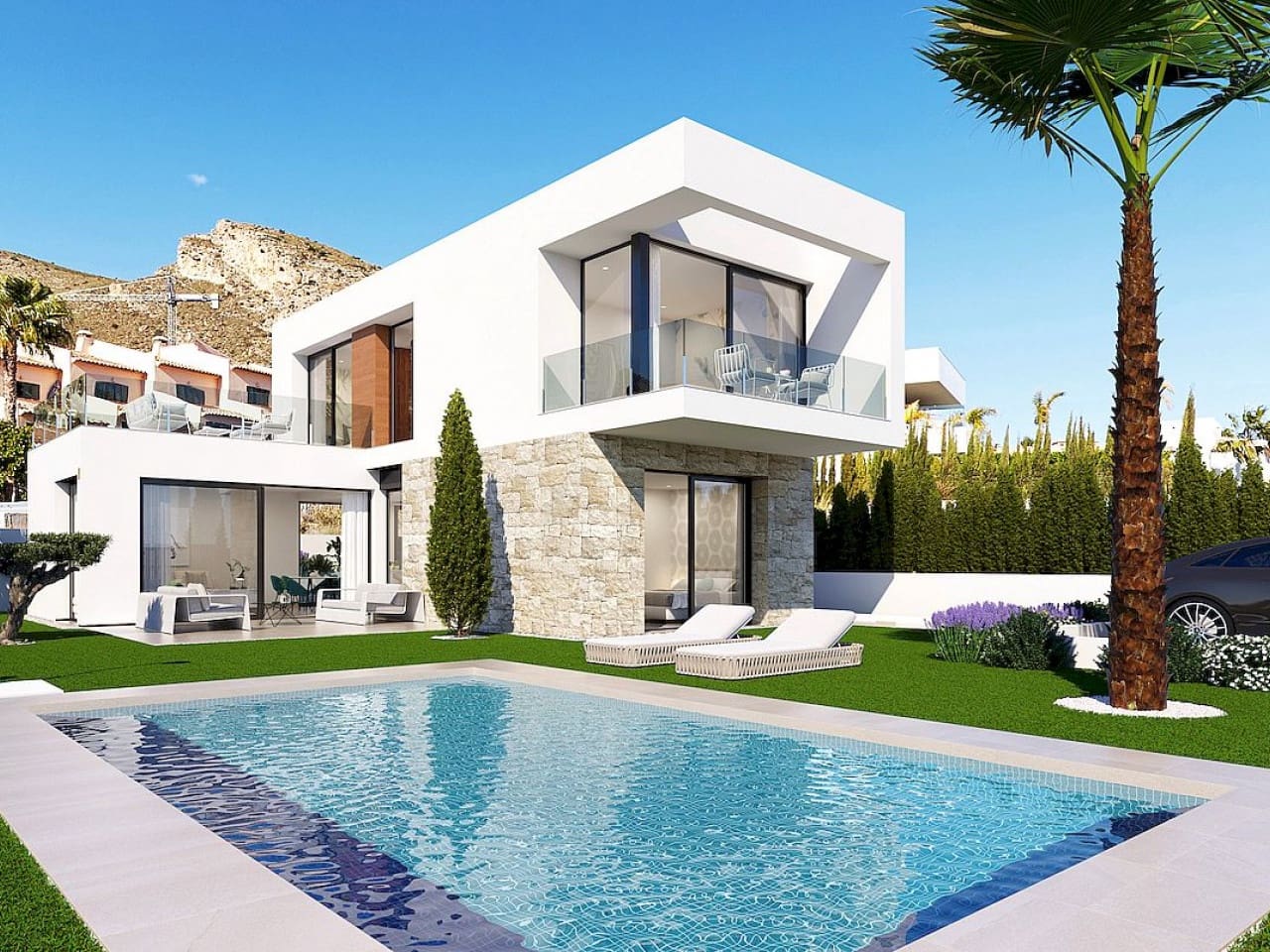 4 camera da letto Villa in vendita in Benidorm con piscina - 2.195.000 € (Rif: 10081206)