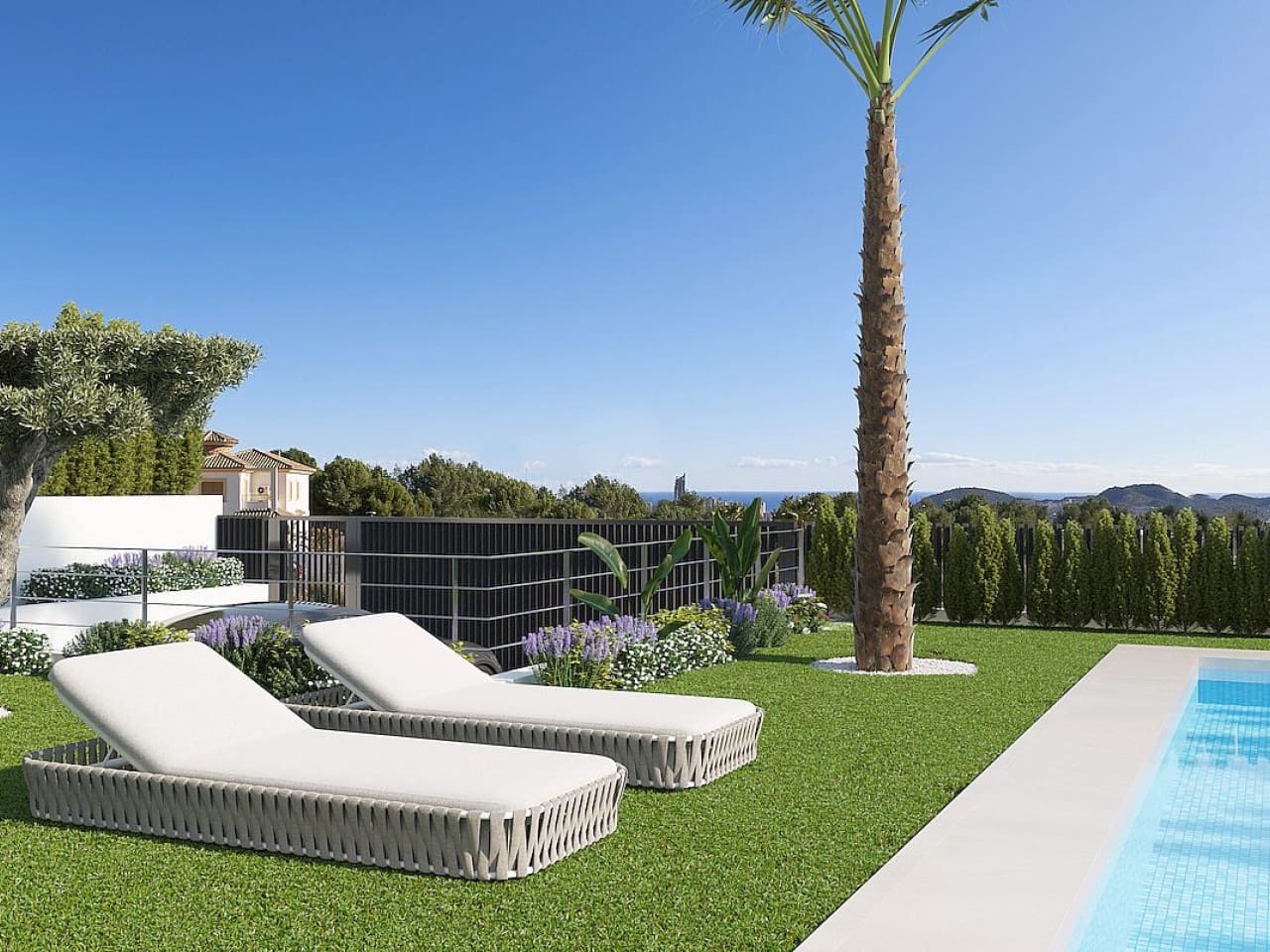 4 camera da letto Villa in vendita in Benidorm con piscina - 2.195.000 € (Rif: 10081206)