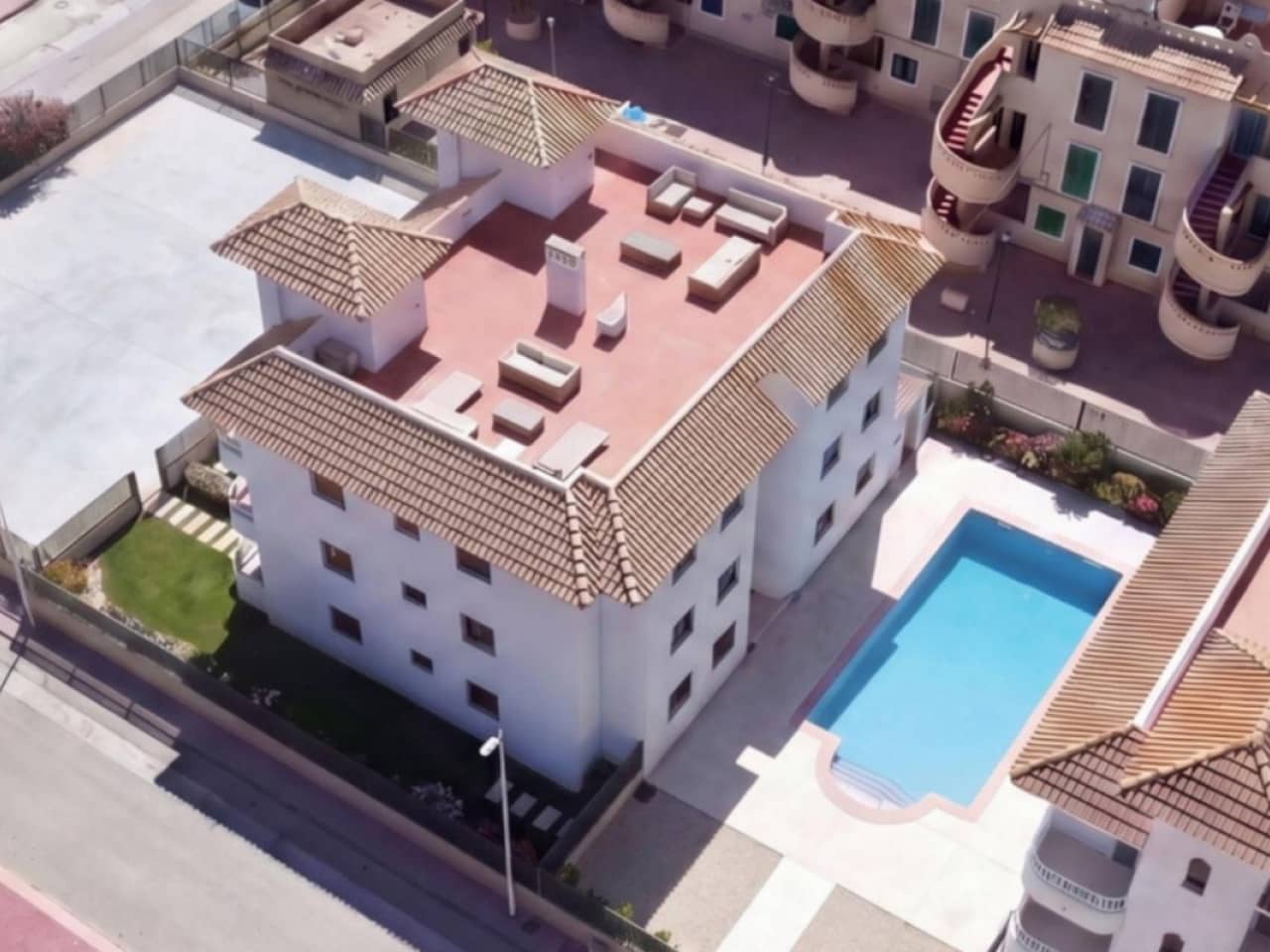 2 makuuhuone Huoneisto myytävänä paikassa Puerto de Mazarron mukana uima-altaan - 160 000 € (Ref: 10081208)