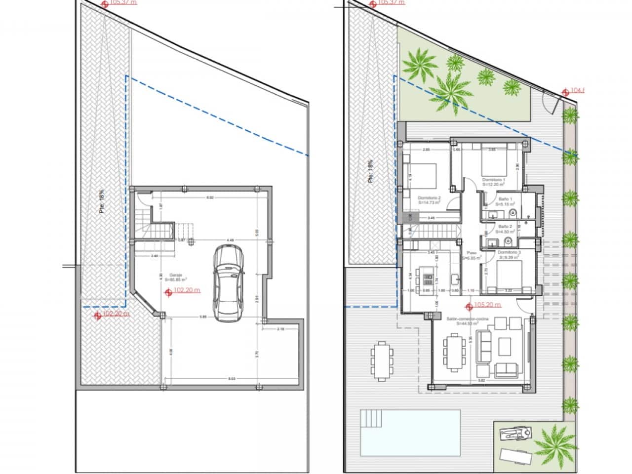 3 slaapkamer Villa te koop in Pilar de la Horadada met zwembad garage - € 670.000 (Ref: 10094617)