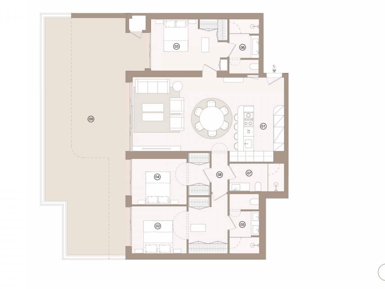 Apartamento de 2 habitaciones en Orihuela Costa en venta con piscina garaje - 480.000 € (Ref: 10102586)