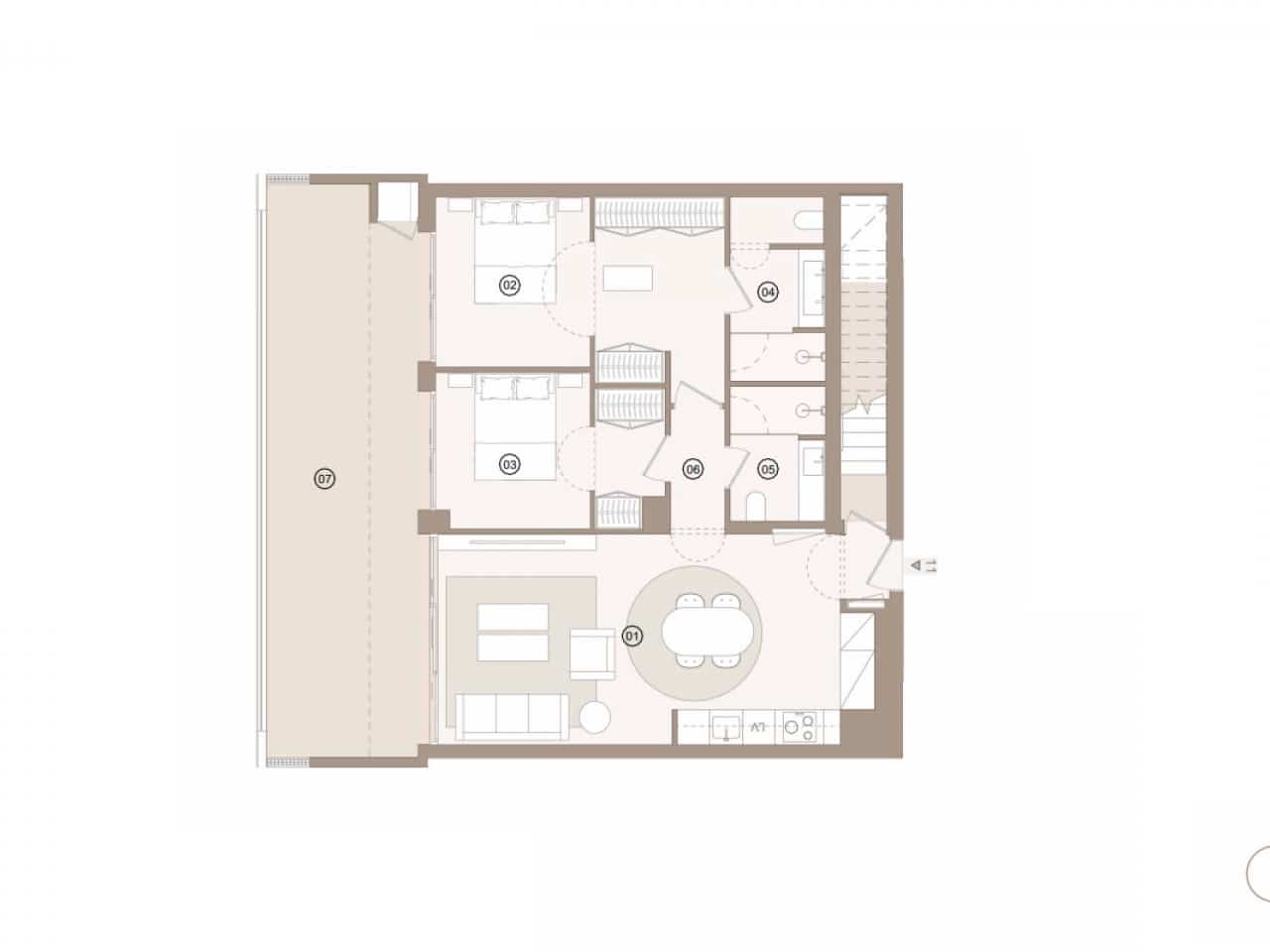 Apartamento de 3 habitaciones en Orihuela Costa en venta con piscina garaje - 625.000 € (Ref: 10102587)