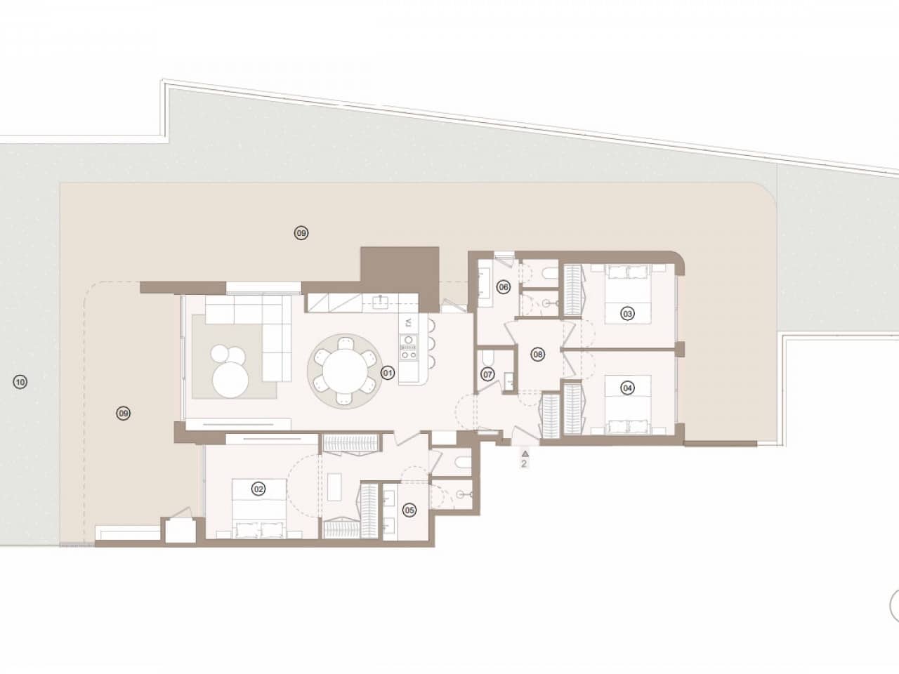 Apartamento de 3 habitaciones en Orihuela Costa en venta con piscina garaje - 625.000 € (Ref: 10102587)