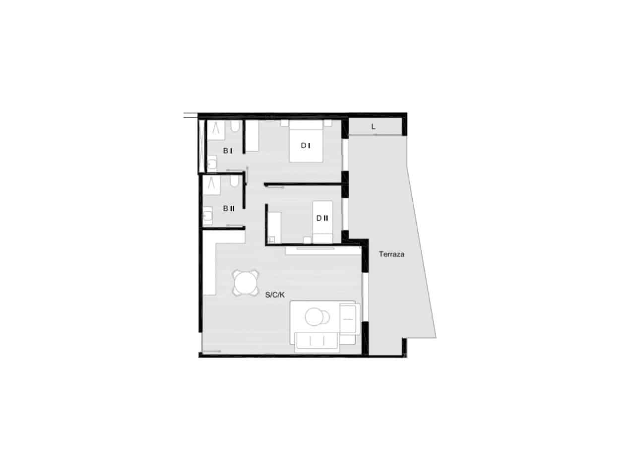 2 chambre Appartement à vendre à San Miguel de Salinas avec piscine garage - 219 900 € (Ref: 10117069)