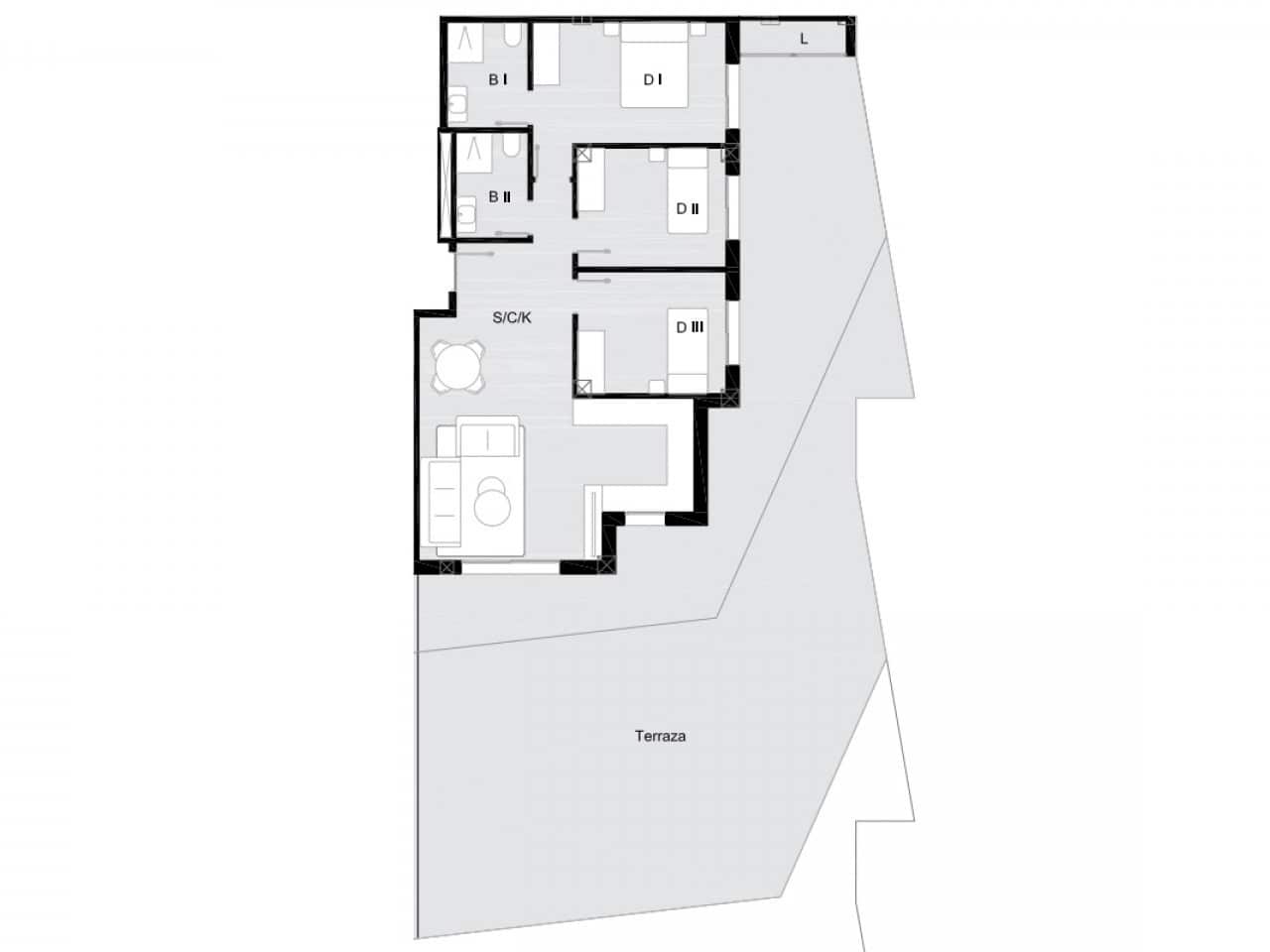 2 chambre Appartement à vendre à San Miguel de Salinas avec piscine garage - 219 900 € (Ref: 10117069)