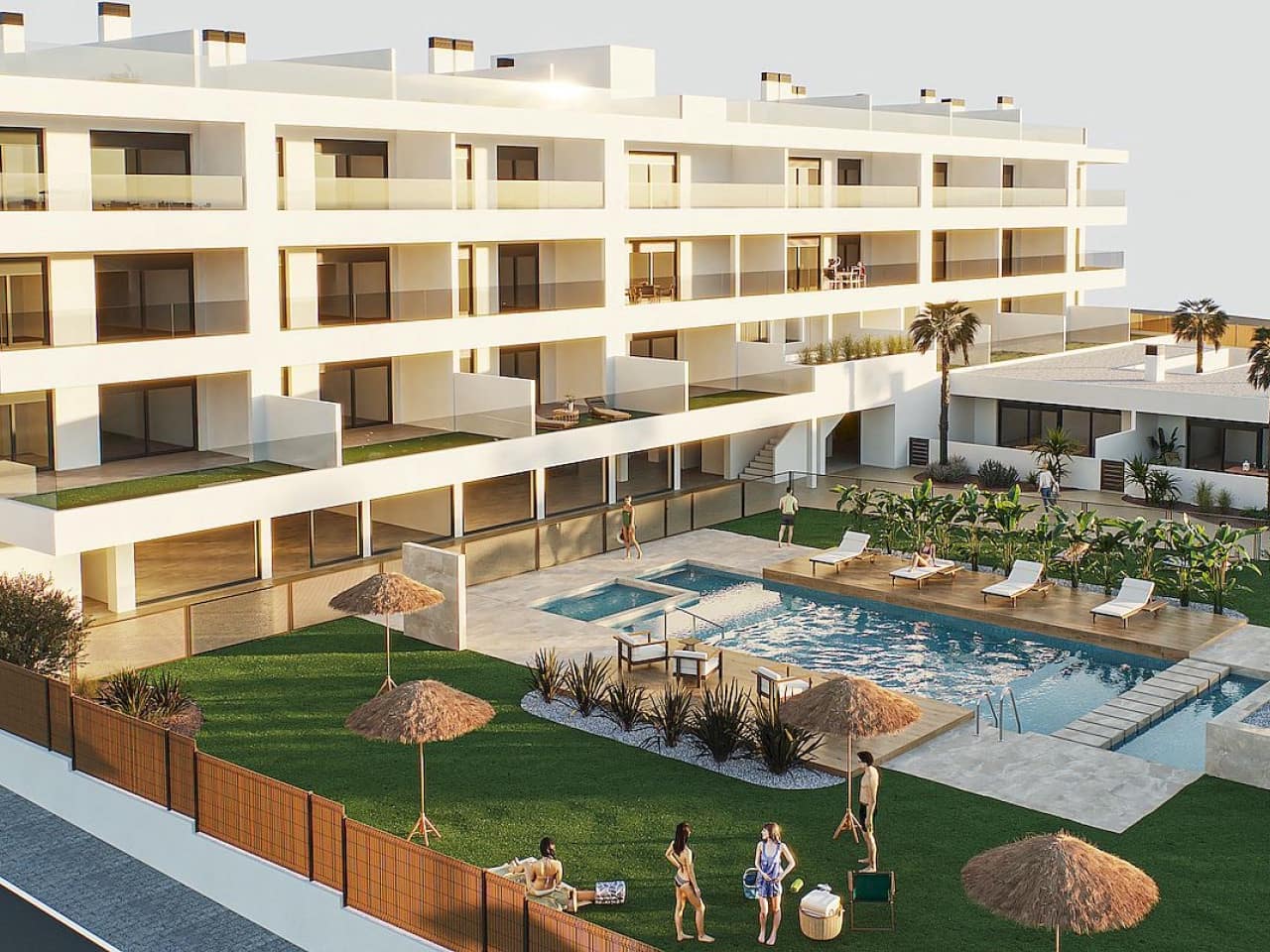 2 Zimmer Apartment zu verkaufen in Torrevieja mit Pool Garage - 339.900 € (Ref: 10147374)