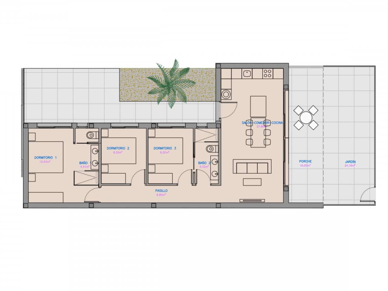3 slaapkamer Halfvrijstaande villa te koop in Torrevieja met zwembad garage - € 589.900 (Ref: 10147379)