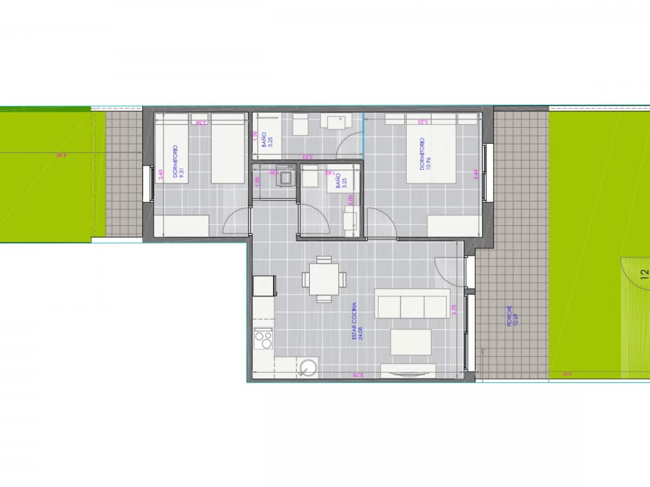 2 soveværelse Lejlighed til salg i Pilar de la Horadada med swimmingpool garage - € 250.000 (Ref: 10157879)