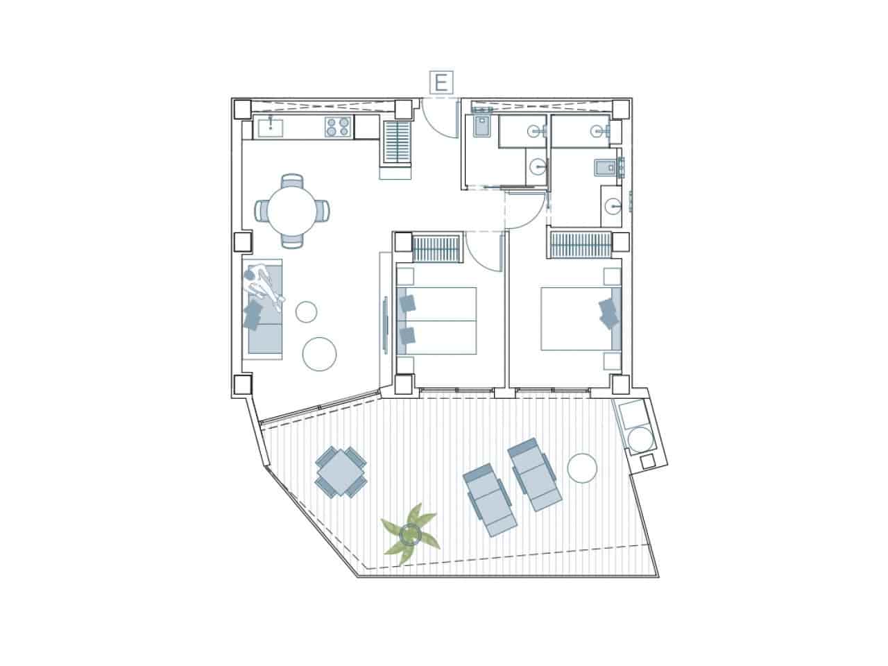 2 bedroom Apartment for sale in La Villajoyosa / Vila Joiosa with pool garage - € 390,000 (Ref: 10165258)