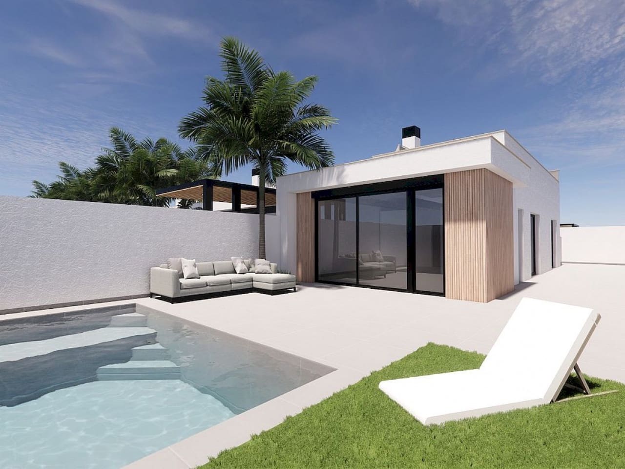 2 bedroom Villa for sale in Los Alcazares with pool garage - € 439,000 (Ref: 10166659)