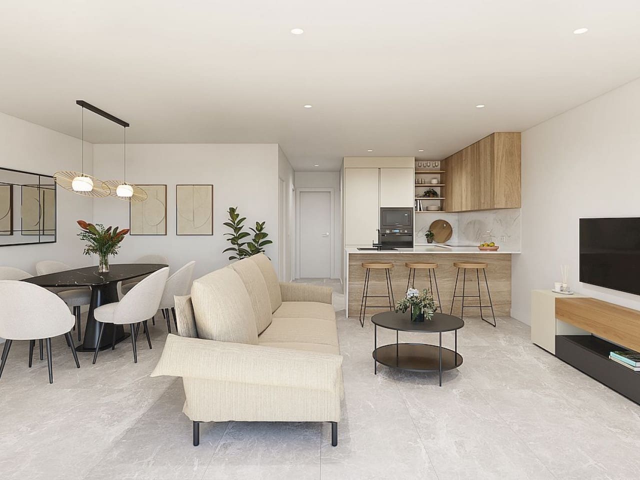 2 soveværelse Rækkehus til salg i Pilar de la Horadada med swimmingpool garage - € 275.000 (Ref: 10174770)