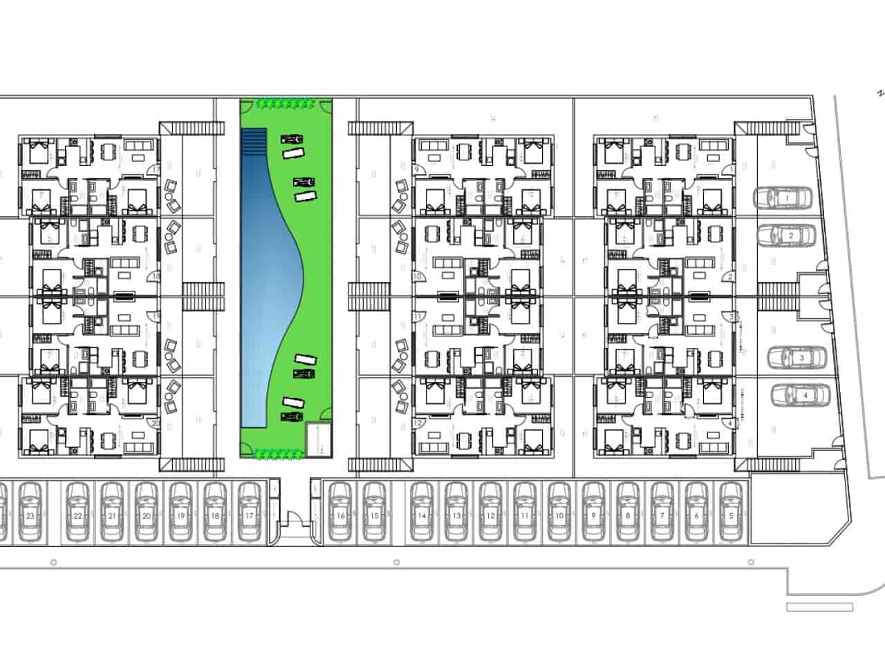 3 soveværelse Rækkehus til salg i Pilar de la Horadada med swimmingpool garage - € 320.000 (Ref: 10174773)
