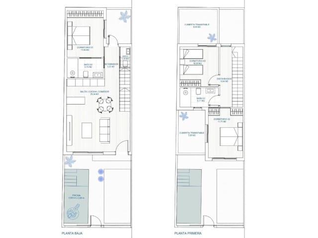 3 slaapkamer Huis te koop in Torre-Pacheco met zwembad garage - € 295.900 (Ref: 10177137)