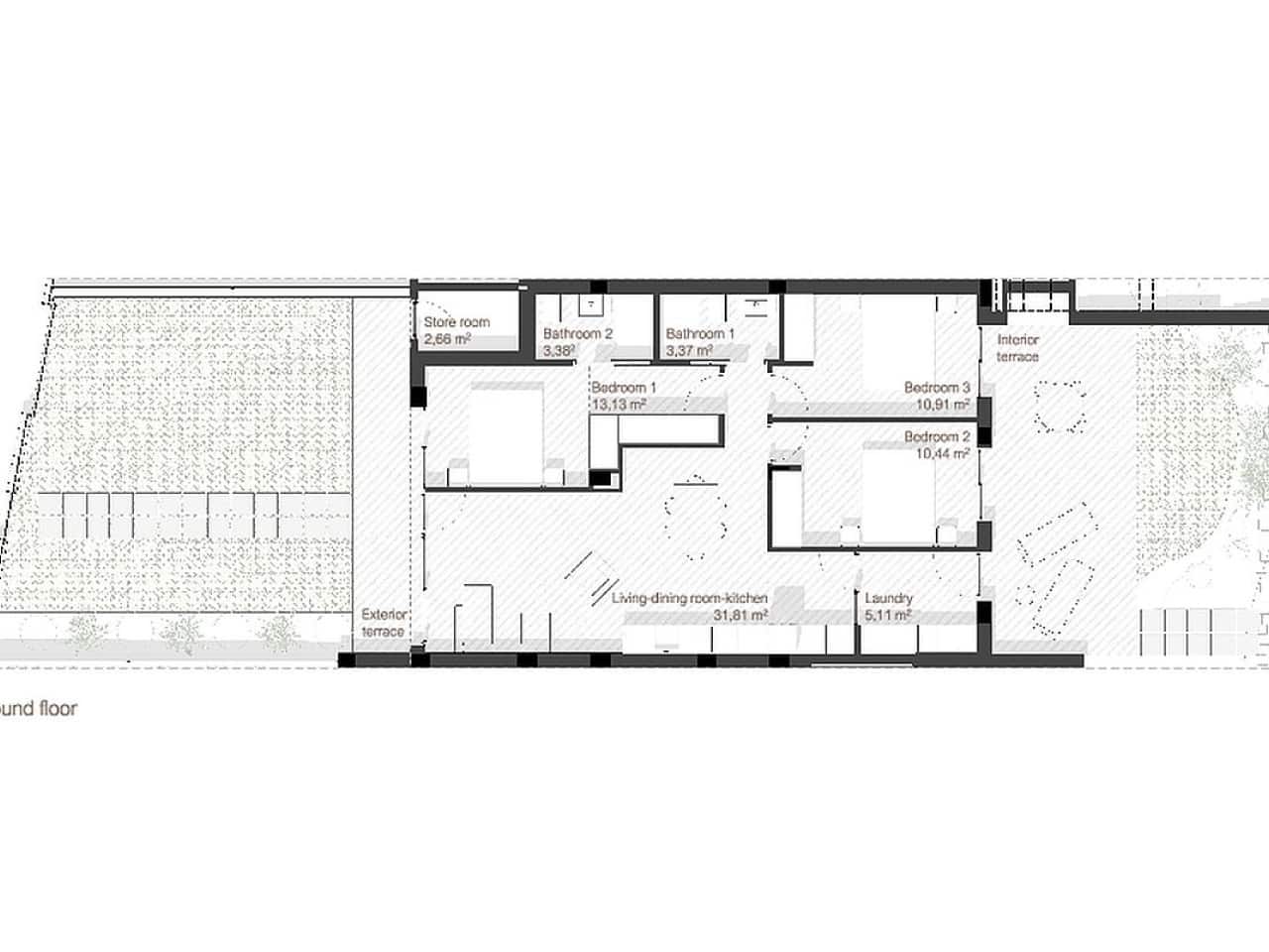 3 soverom Villa til salgs i Roda med svømmebasseng garasje - € 499 000 (Ref: 10180604)