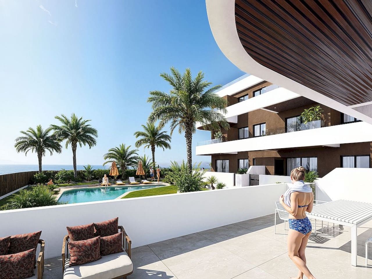 3 slaapkamer Penthouse te koop in Guardamar del Segura met zwembad garage - € 695.000 (Ref: 10184896)
