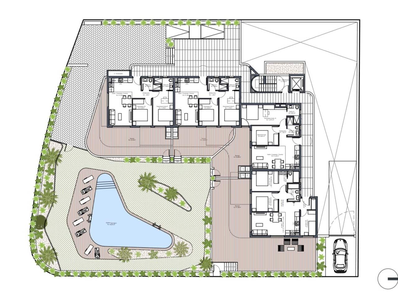 3 slaapkamer Penthouse te koop in Guardamar del Segura met zwembad garage - € 695.000 (Ref: 10184896)