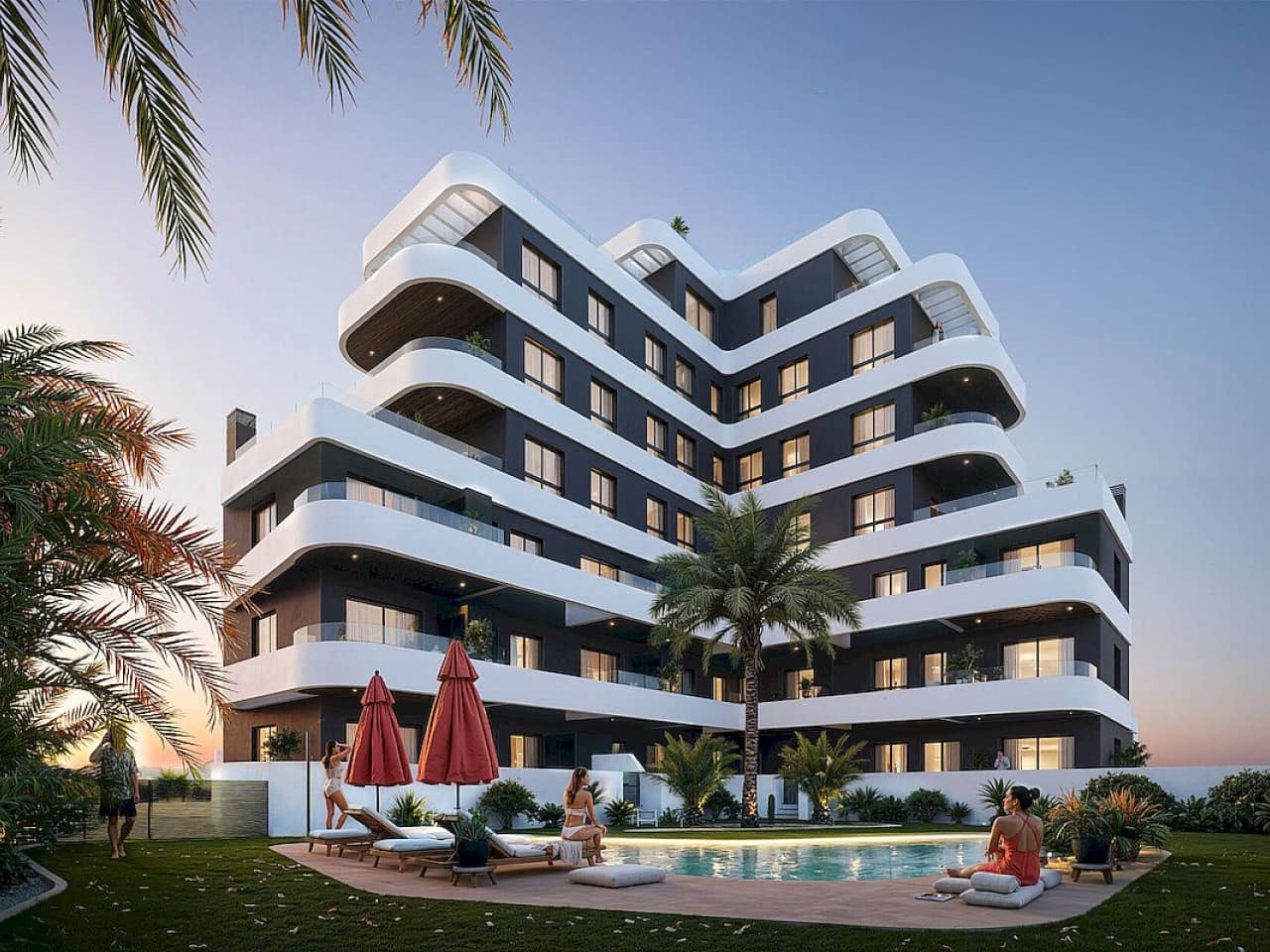 3 slaapkamer Penthouse te koop in Guardamar del Segura met zwembad garage - € 695.000 (Ref: 10184896)