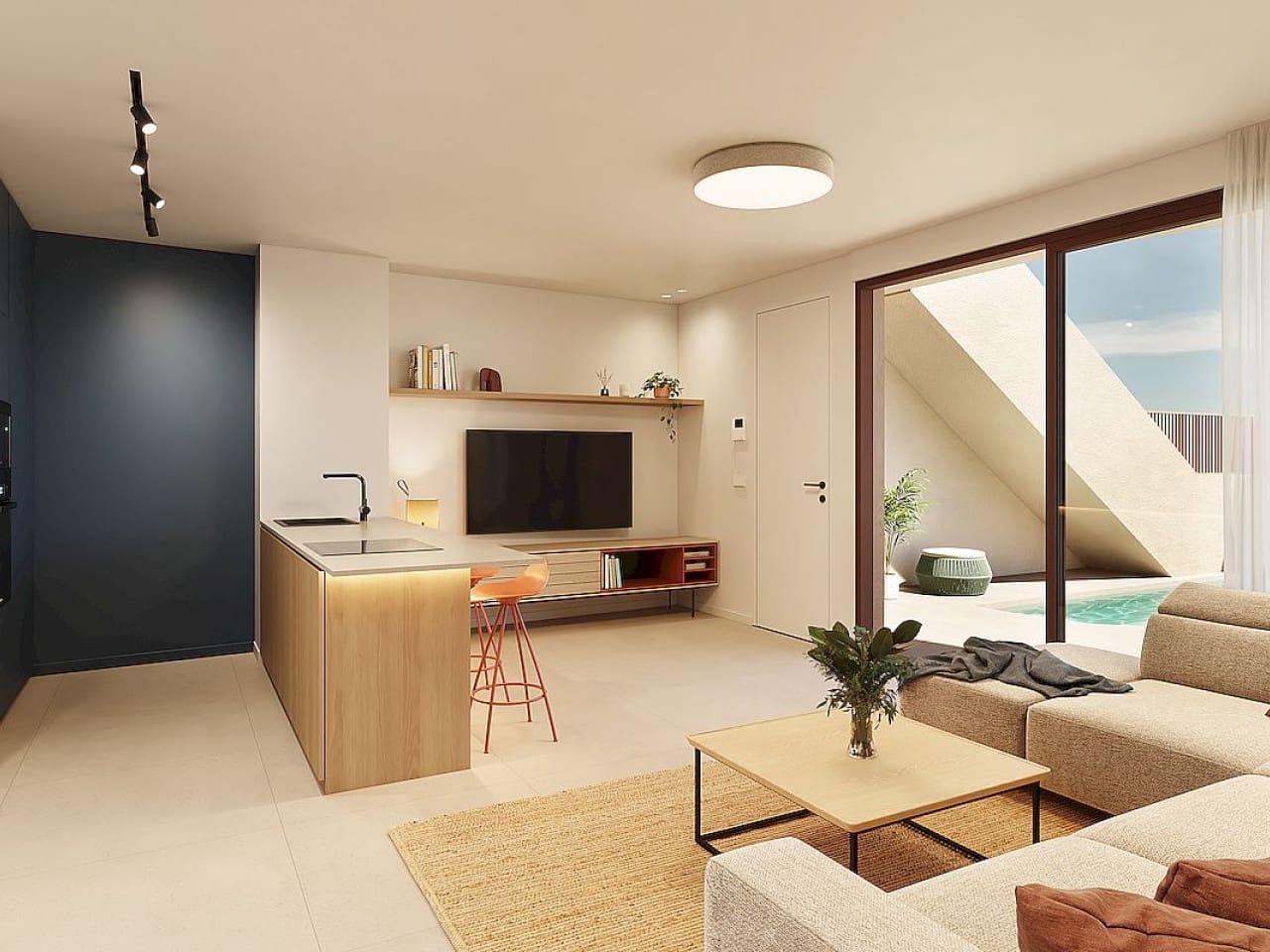 3 soverom Rekkehus til salgs i San Pedro del Pinatar med svømmebasseng garasje - € 339 900 (Ref: 10184897)