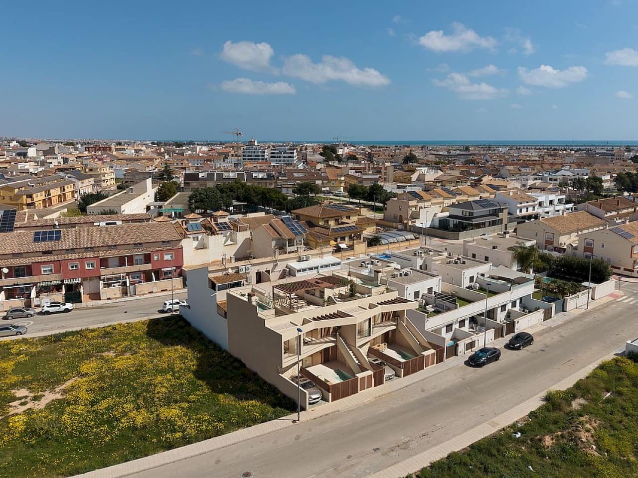 3 soverom Rekkehus til salgs i San Pedro del Pinatar med svømmebasseng garasje - € 342 900 (Ref: 10184898)