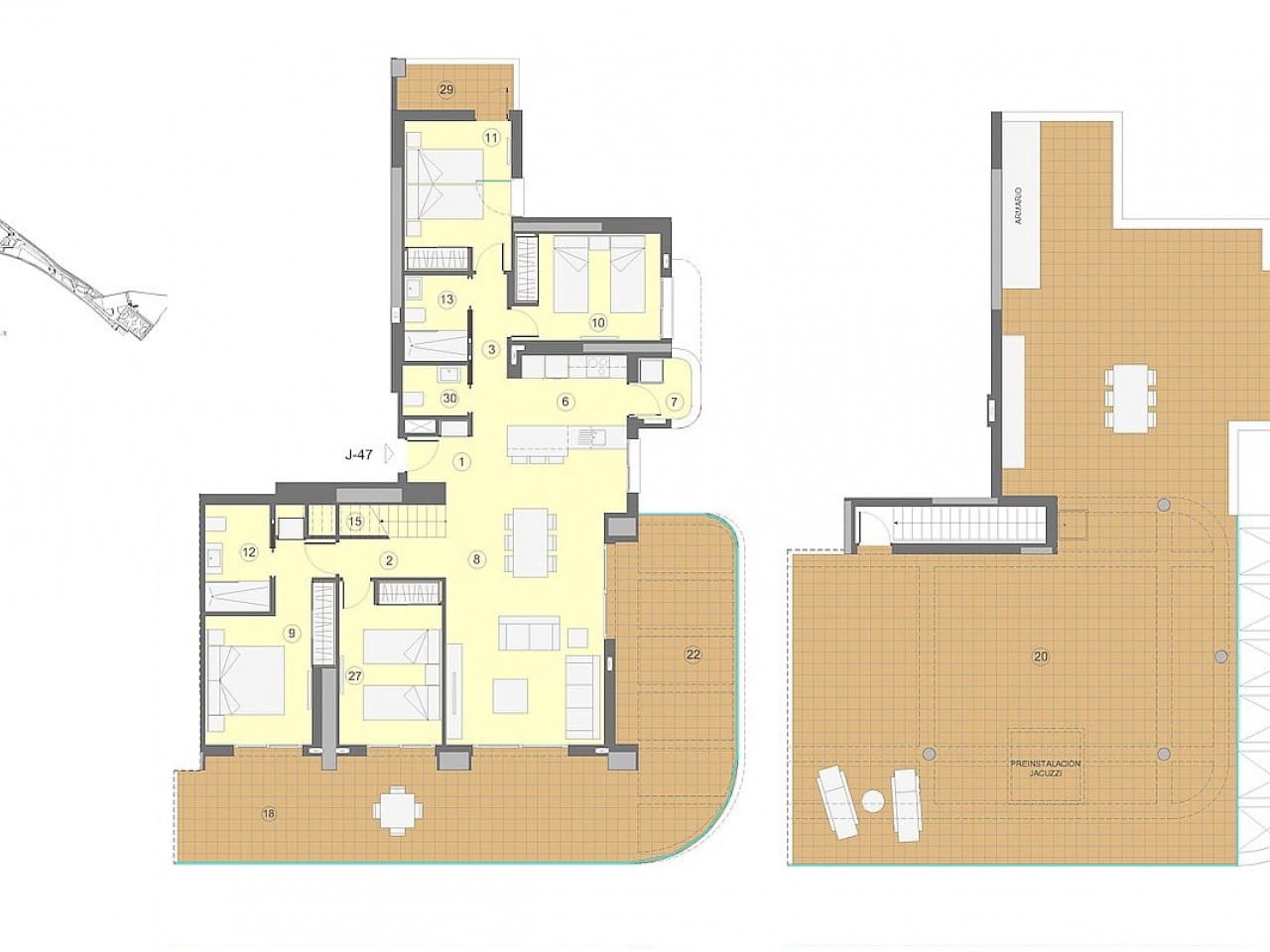 2 soverom Leilighet til salgs i Benidorm med svømmebasseng - € 497 000 (Ref: 9318191)