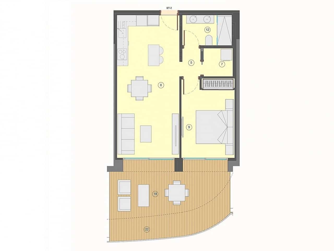 3 camera da letto Appartamento in vendita in Benidorm con piscina - 900.000 € (Rif: 9318197)