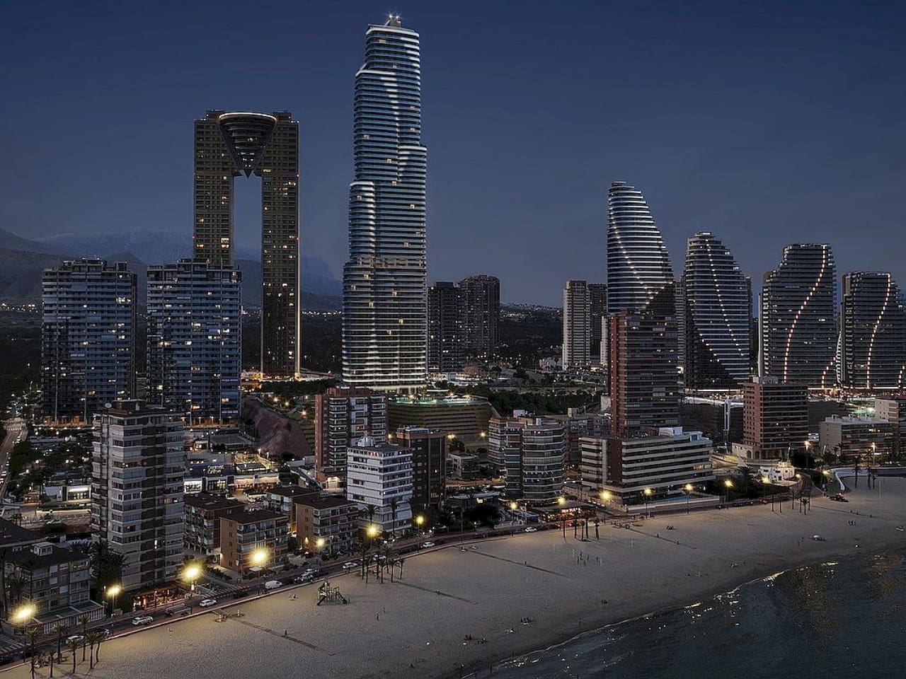 3 soveværelse Lejlighed til salg i Benidorm med swimmingpool - € 1.650.000 (Ref: 9318198)