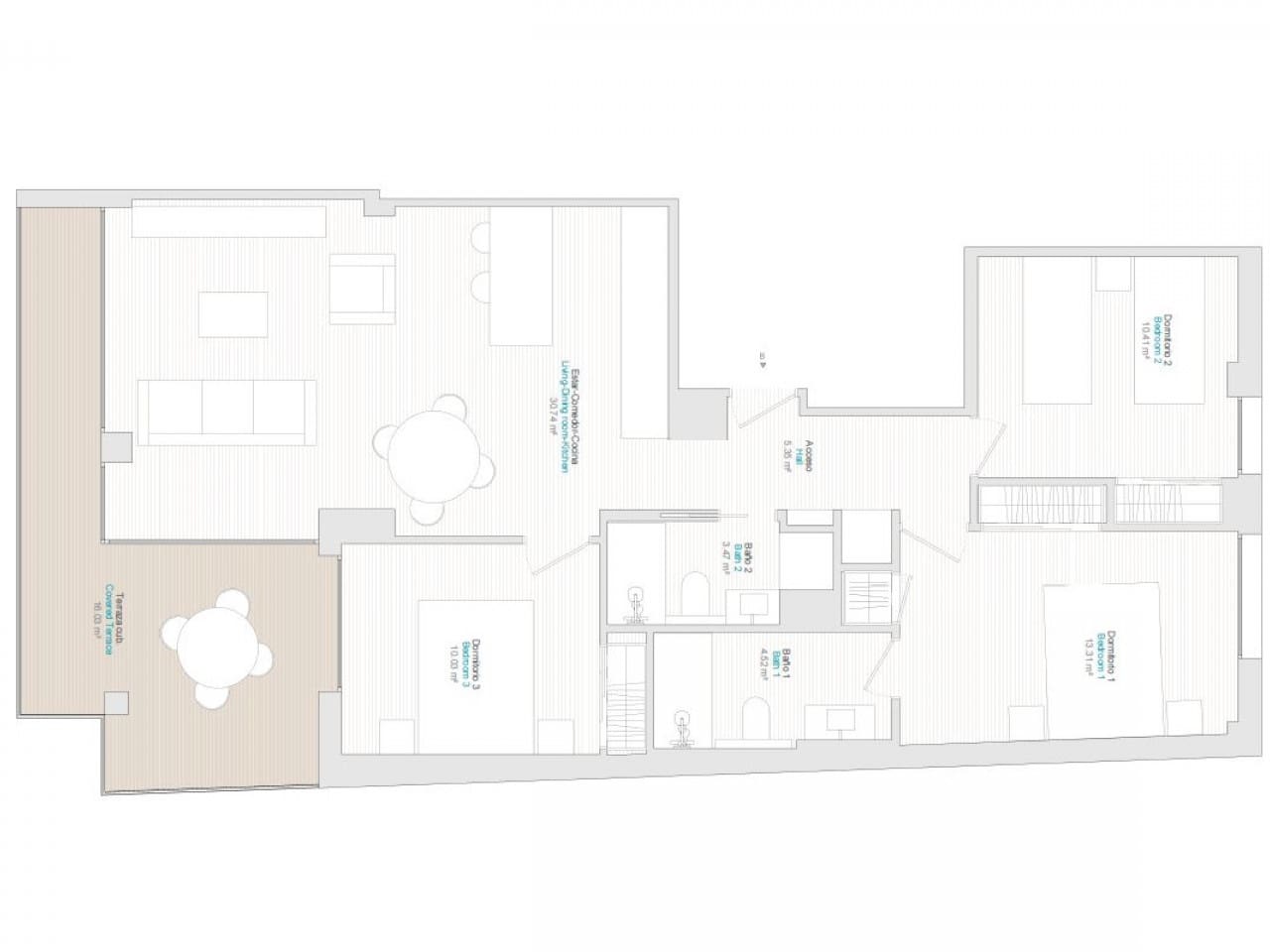 Apartamento de 2 habitaciones en La Villajoyosa / Vila Joiosa en venta - 420.000 € (Ref: 9318207)