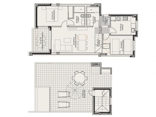 2 bedroom Terraced Villa for sale in Torrevieja with pool - € 263,900 (Ref: 9318210)