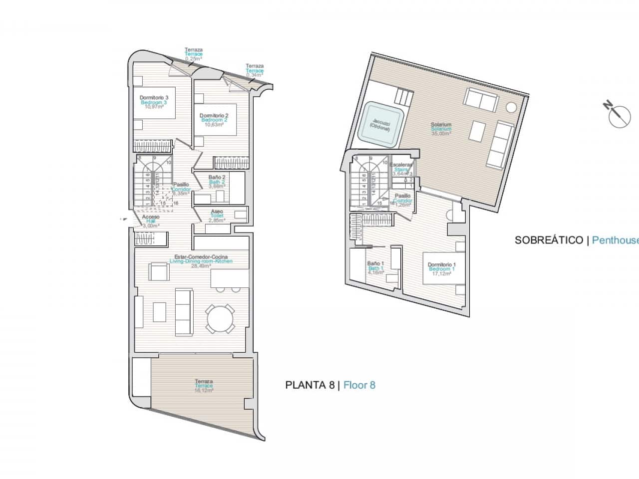 2 Zimmer Apartment zu verkaufen in La Villajoyosa / Vila Joiosa mit Pool - 330.000 € (Ref: 9318214)