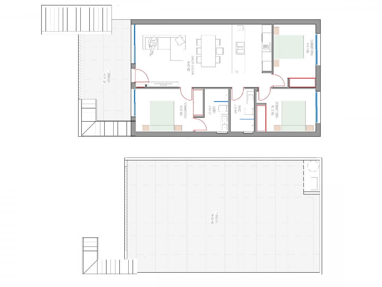 3 bedroom Terraced Villa for sale in Pilar de la Horadada with pool - € 339,900 (Ref: 9318216)