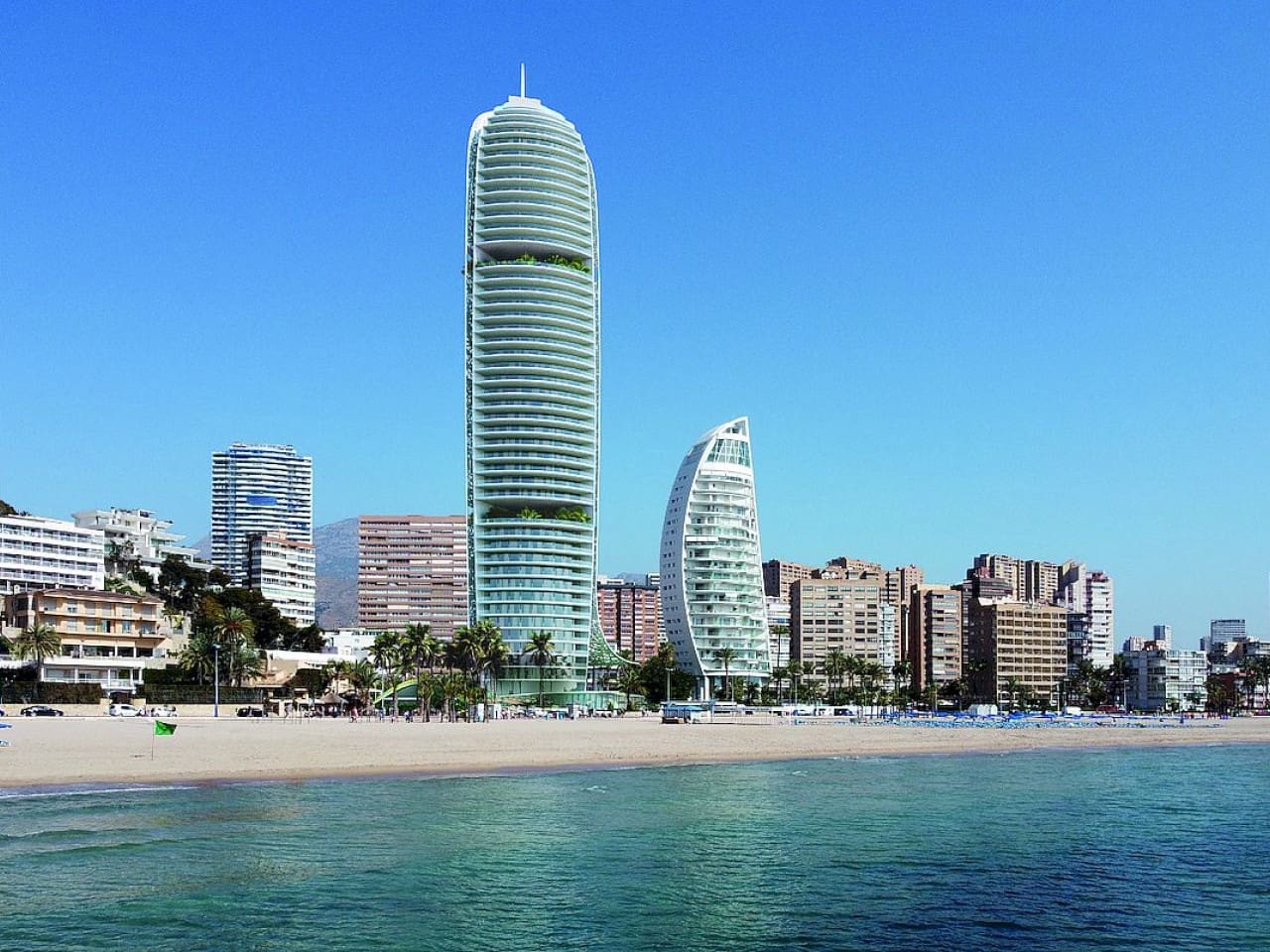 2 bedroom Apartment for sale in Benidorm with pool - € 1,058,000 (Ref: 9318222)