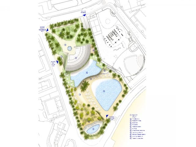 2 soveværelse Lejlighed til salg i Benidorm med swimmingpool - € 1.058.000 (Ref: 9318222)