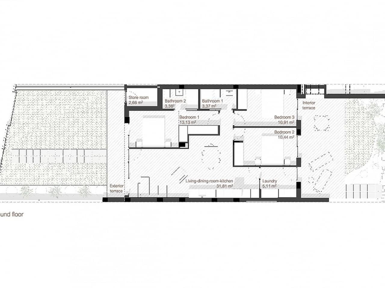 3 soveværelse Rækkehus til salg i Roda med swimmingpool - € 309.000 (Ref: 9318223)