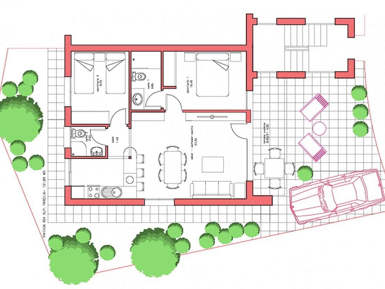 2 bedroom Villa for sale in Fuente Alamo de Murcia with pool - € 193,750 (Ref: 9318225)