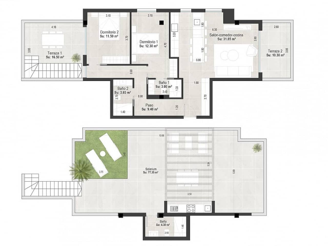 3 soveværelse Lejlighed til salg i San Pedro del Pinatar med swimmingpool - € 279.000 (Ref: 9318233)