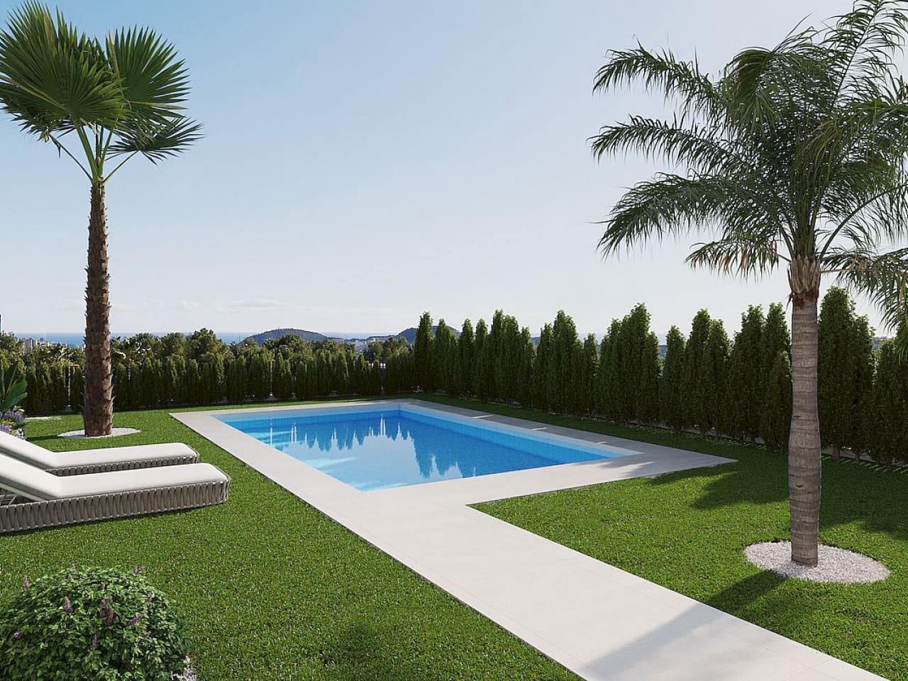 3 sypialnia Willa na sprzedaż w Benidorm z basenem - 995 000 € (Ref: 9318237)