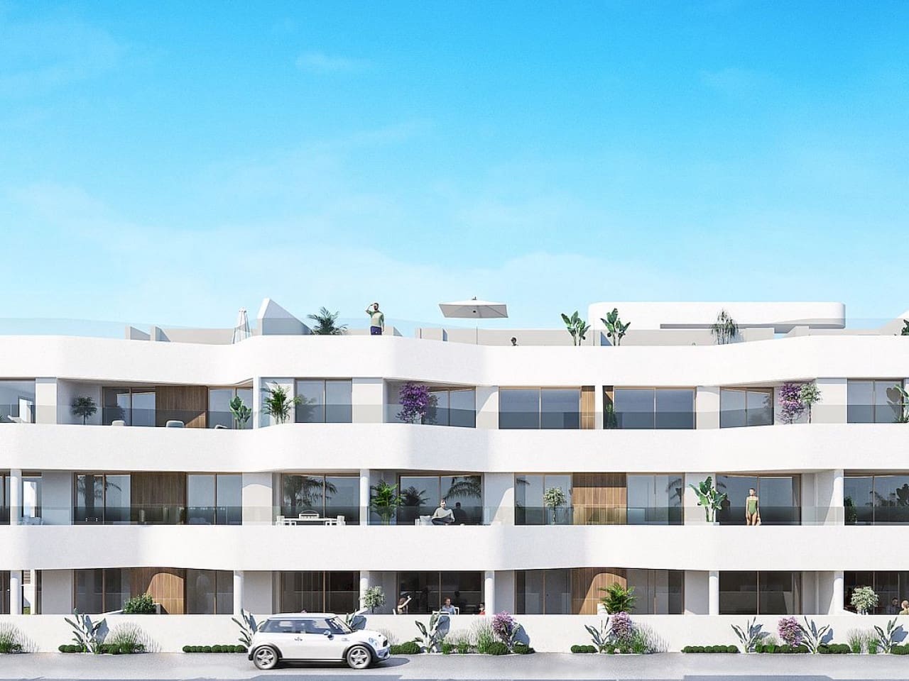 3 slaapkamer Penthouse te koop in Los Alcazares met zwembad garage - € 455.000 (Ref: 9318240)